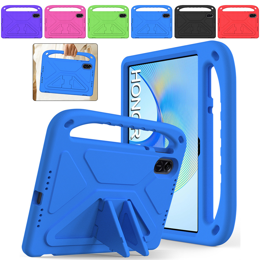 适用于荣耀X8平板电脑保护壳Honorx8pro/x9儿童防摔手提支架
