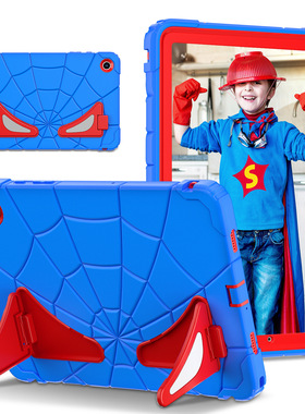 适用三星A9plus 8.7寸SM-X115N硅胶平板保护壳蜘蛛侠卡通电脑外壳