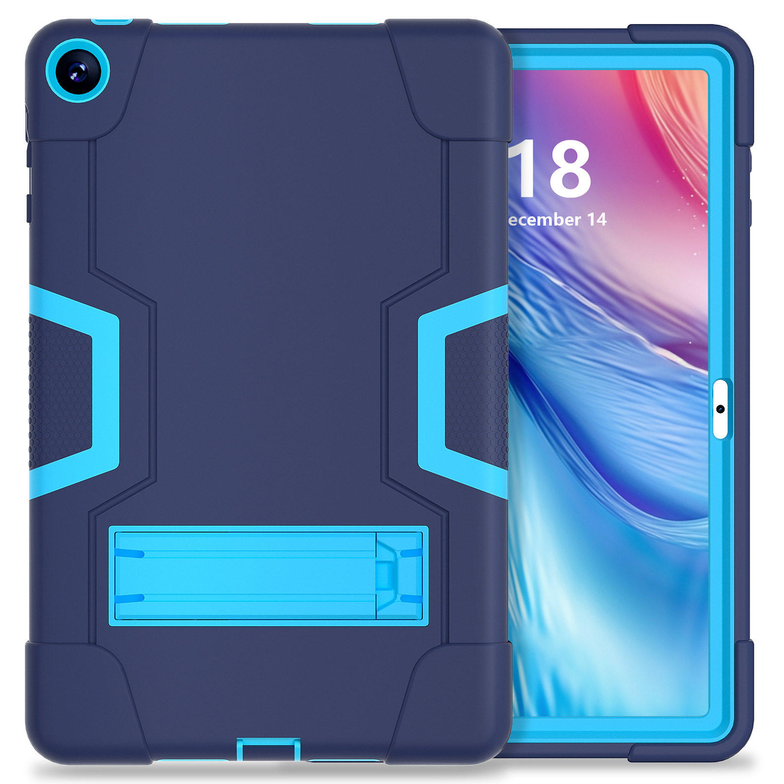 适用Huiwei matepad SE10.4 防摔保护壳PC支架硅胶四角气囊平板套