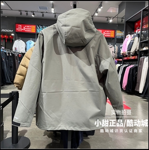 李宁风衣2025年冬季新款男子户外三合一舒适保暖卫衣外套AWBV033