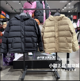 李宁短羽绒服2025冬季新款男子韦德防静电保暖鹅绒羽绒服 AYMV271