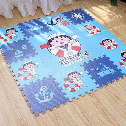 明德田园风宝宝爬行垫泡沫