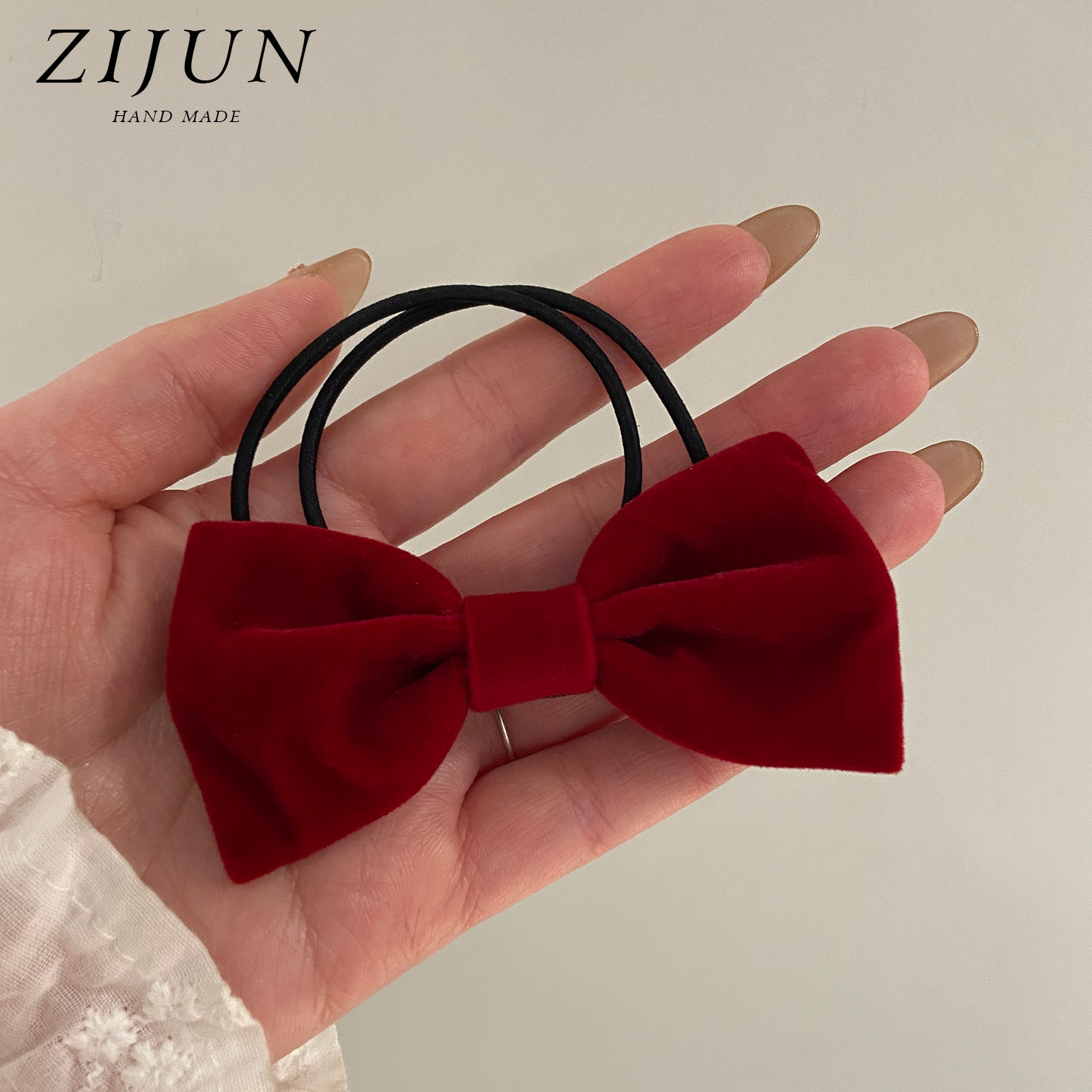 新年红色丝绒蝴蝶结发圈女喜庆洋气高弹力头绳橡皮筋儿童马尾发绳,饰品/流行首饰/时尚饰品新,发饰,淘宝优惠券,粉丝福利购,淘宝优惠卷