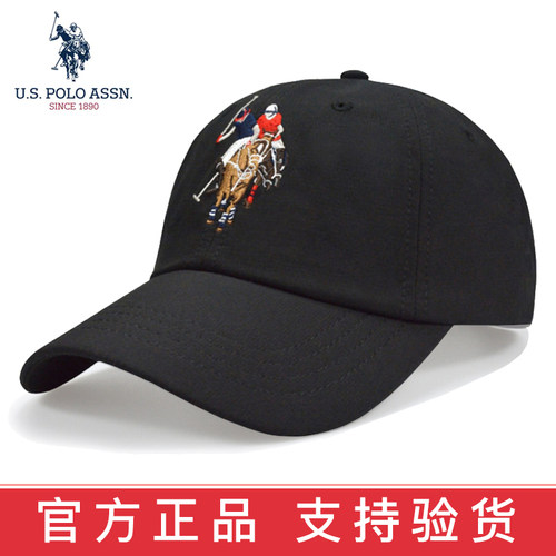 专柜正品USPA棒球帽男女百搭高尔夫球帽时尚刺绣鸭舌帽春夏季帽子