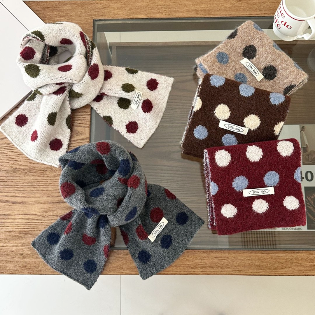儿童围巾保暖宝宝围脖毛线秋冬季洋气百搭潮冬款针织男童女童围巾,童装/婴儿装/亲子装,围巾,淘宝优惠券,粉丝福利购,淘宝优惠卷