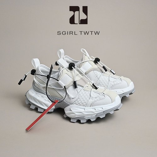 SGIRL透气防滑齿轮厚底老爹鞋女