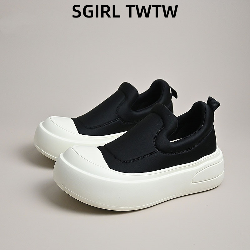 一脚蹬大头懒人鞋SGIRLTWTW小众