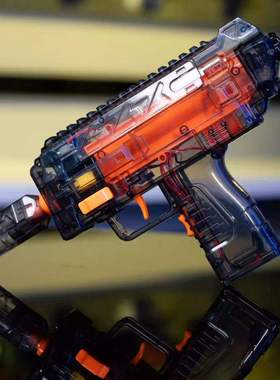 春节氛围感MP7冲锋抢电动连发玩具枪新年男友孩子礼物可发射模型