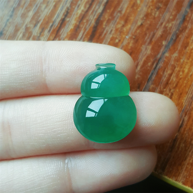 缅甸a级翡翠玉石冰种翡翠葫芦