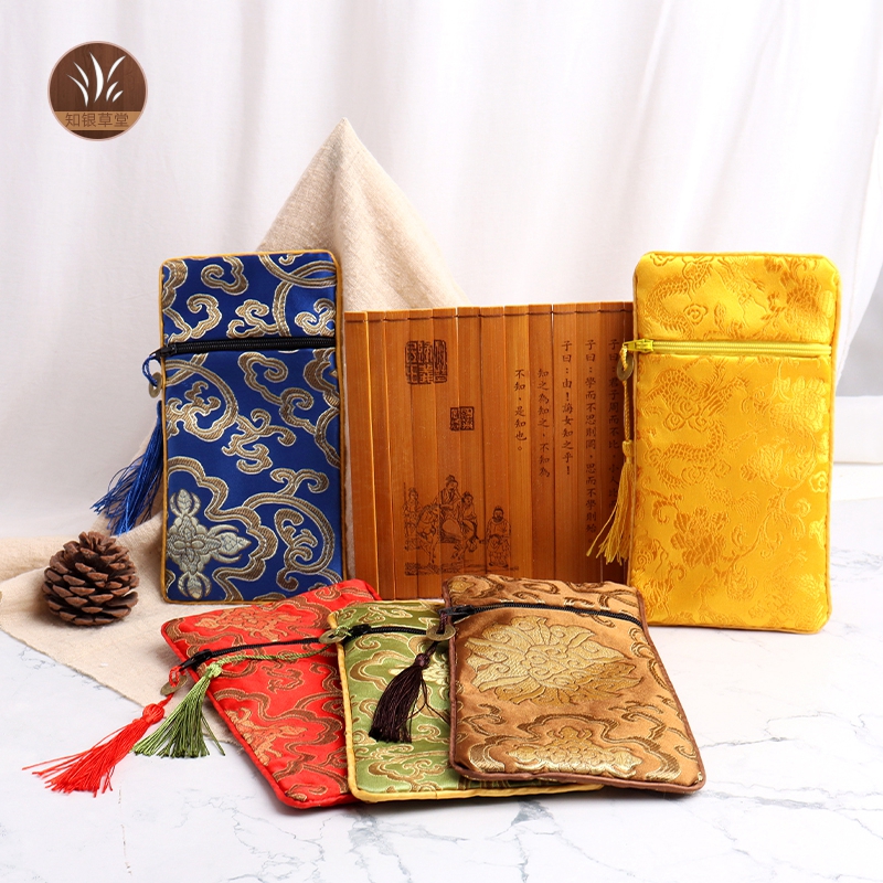 笔袋佛珠袋缎面收纳首饰袋礼品袋