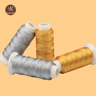 DIY手工编手链金线银线手工编织线绕线项链线绳吊坠绳串珠股线轴