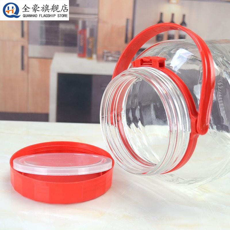 厨房用品油罐壶玻璃食用油桶大容量装油瓶10斤家用茶油坛子储油罐