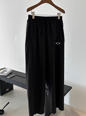 【年终清仓】25FW刺绣SUNTEEZA男女宽松阔腿梭织休闲运动裤长裤