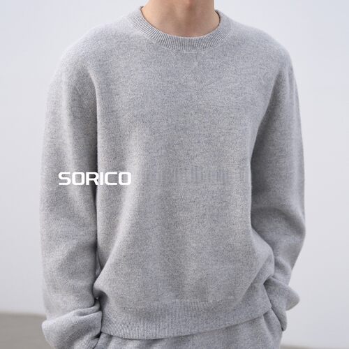 「SORICO」康赛妮羊毛羊绒9010纱线空气休闲舒适套装卫衣卫裤