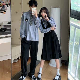 队服裙套装 韩版 学生校服初中运动会学院风开幕式 套装 毕业班服秋季