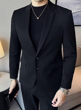 西服男外套修身正装小西装男商务