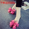 Special Offer the republic of korea Sweet Lace Flower bow sandal Schoolgirl melissa transparent Beach shoes