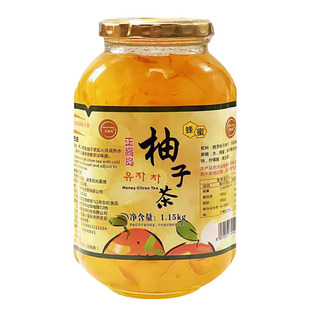 正高岛柚子茶酱  蜂蜜柚子酱 韩国柚子蜜 柚子茶 1150克