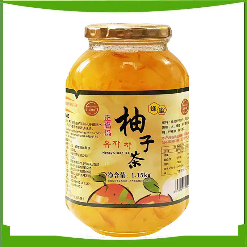 正高岛柚子茶酱  蜂蜜柚子酱 韩国柚子蜜 柚子茶 1150克,咖啡/麦片/冲饮,蜂蜜果味茶,淘宝优惠券,粉丝福利购,淘宝优惠卷