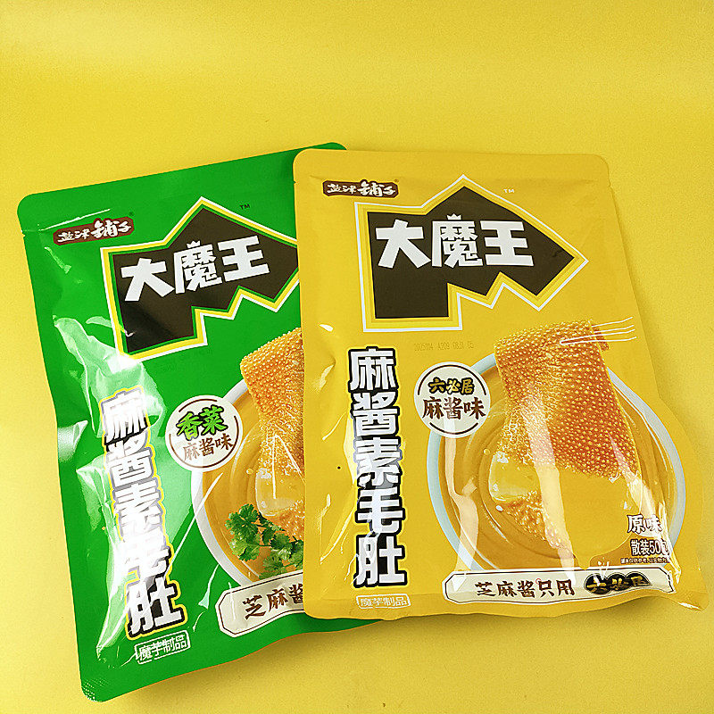 盐津铺子大魔王六必居麻酱香菜味