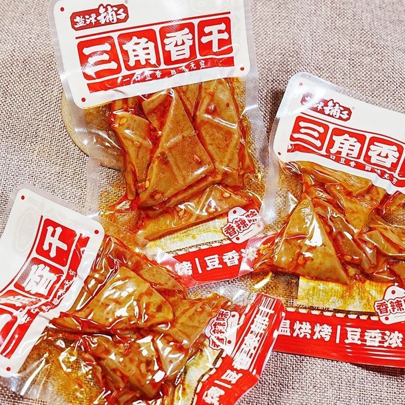 5斤批发盐津铺子三角香干