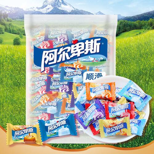 449g阿尔卑斯牛奶味硬糖