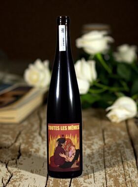 法国自然酒 SARMENT 双生姐妹干红葡萄酒12.5% TOUTES LES MEMES