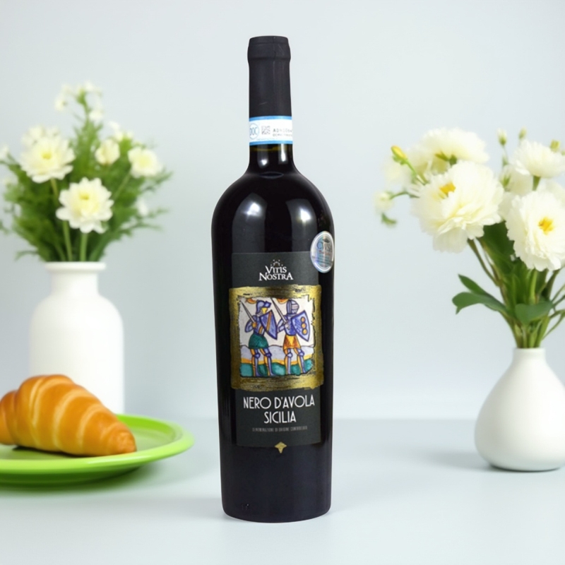 意大利诺斯拉黑珍珠红葡萄酒