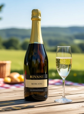 意大利特伦蒂诺阿迪杰产区 芮妮酒庄莫斯卡托甜白起泡葡萄酒8.5%