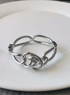 全新抽象打结手镯欧美时尚饰品女个性