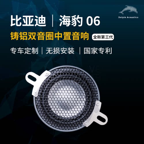 比亚迪海豹秦双音圈中置喇叭