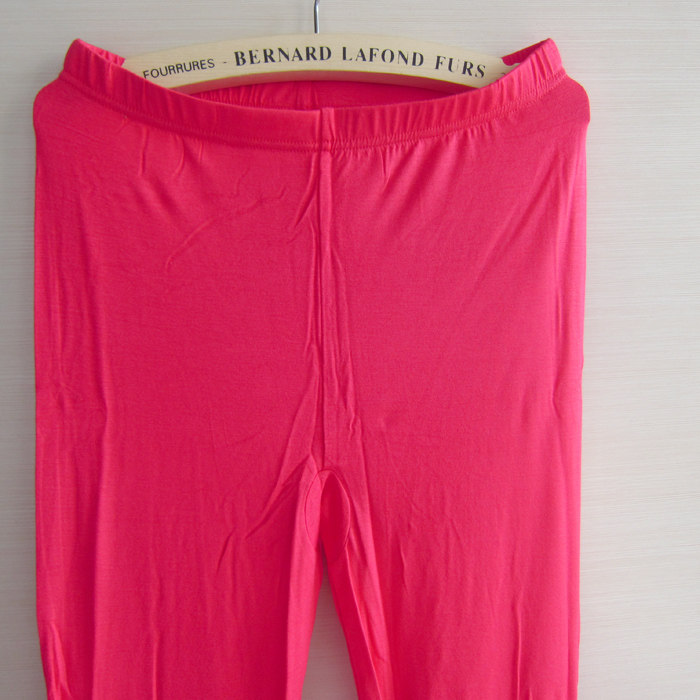 Pantalon collant simple en coton - Ref 753015 Image 4