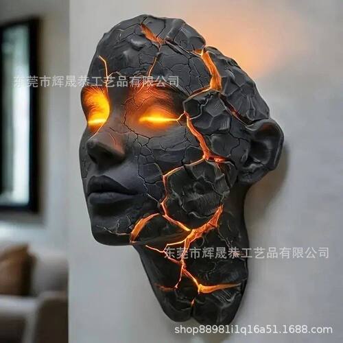 跨境新款Trendy Broken-Soul Wall Light潮流碎影灵魂壁灯