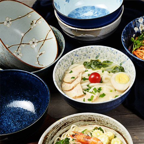 美浓烧商用面碗日式汤碗