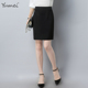 职业工作包裙包臀裙黑色半身裙一步裙商务面试短裙正装 裙西装 裙子
