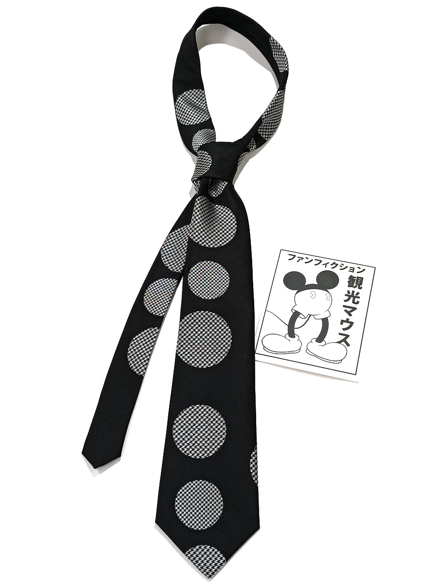 复古时髦定位千鸟格手打领带男女