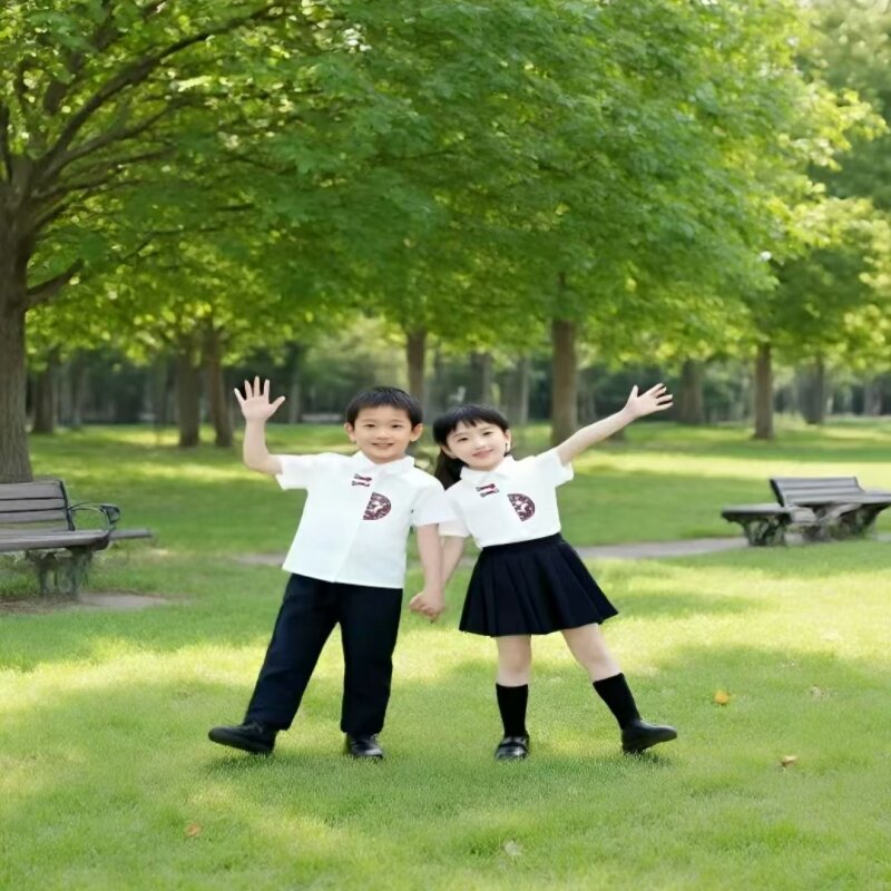 六一儿童中国风合唱演出服班服