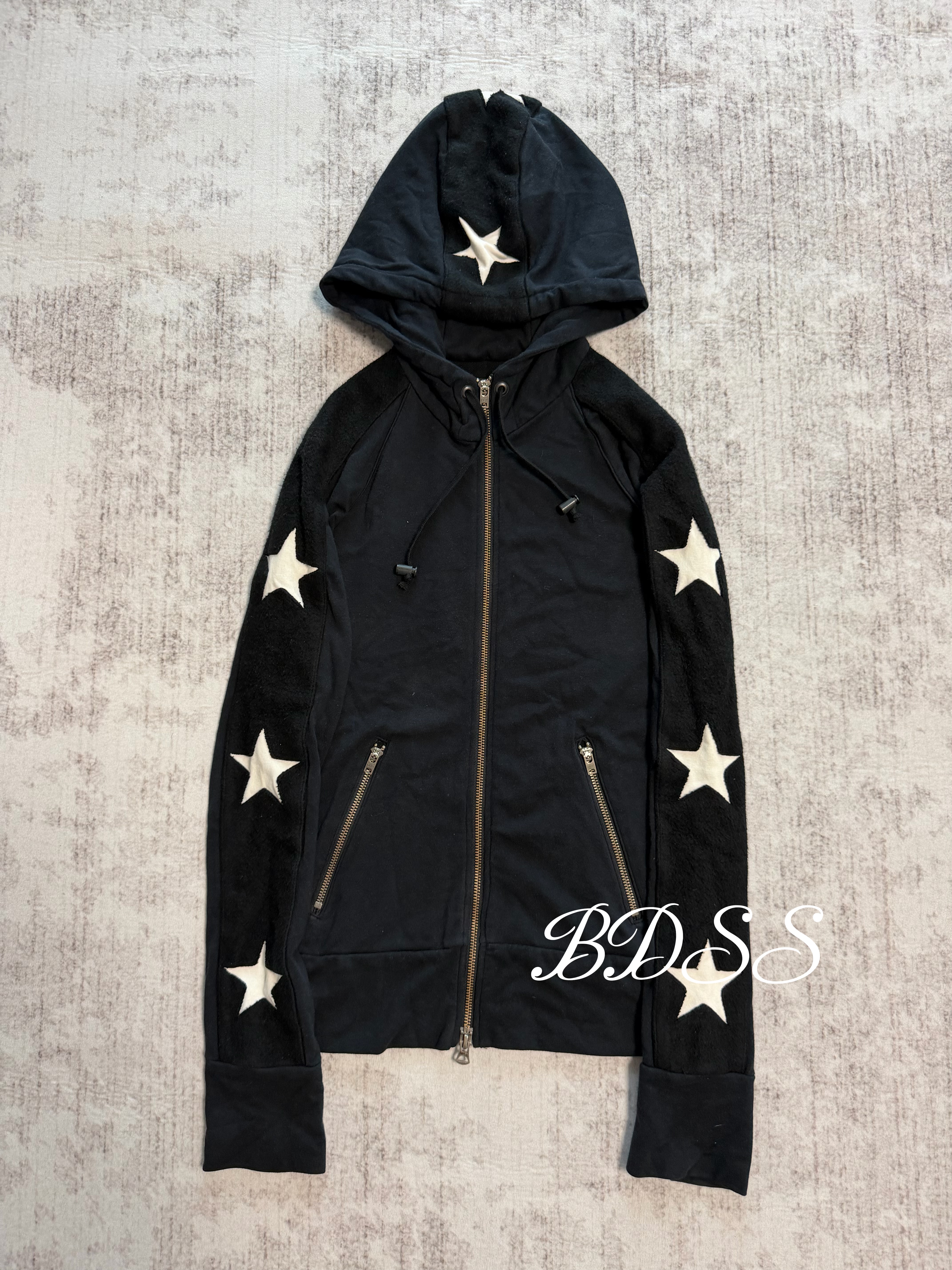 thumbnail for "LGB" BDSS Independent SS00 Zip Boxer Parka Hoodie Pentagon Star Hoodie
