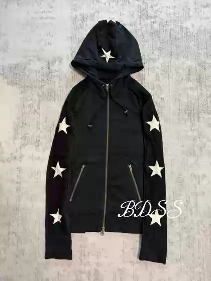 「Lgb」 Bdss Independent Ss00 Zip Boxer Parka Hoodie Pentagram Hooded Sweatshirt