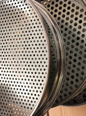 圆孔1.5/2.5/3.5/4.5/5.56.5/7.5/8.5/9.5mm分样筛家用筛土过滤网