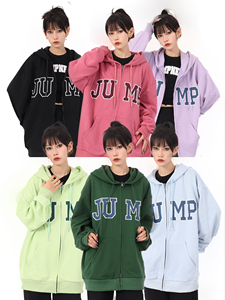 JUMPNEXT大LOGO开衫卫衣