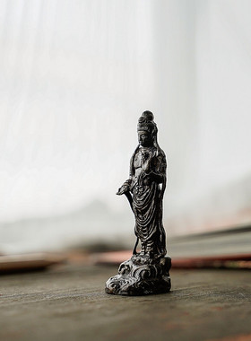 圣观音进口黄铜佛像口袋佛随身佛