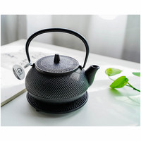 日本进口烧水铁瓶泡茶壶南部铁器岩铸铁壶围炉煮茶艺茶壶茶道