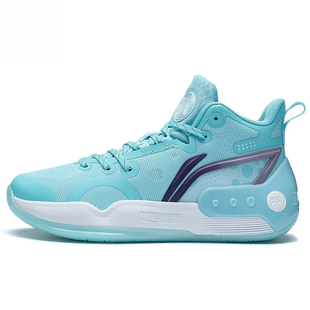 李宁驭帅16 大童篮球鞋秋款䨻科技减震中帮驭帅篮球运动鞋YKBS100