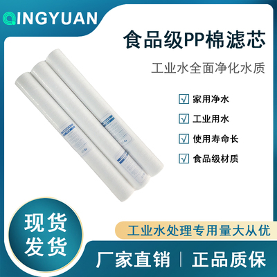 pp棉滤芯10寸5um净水器通用保安