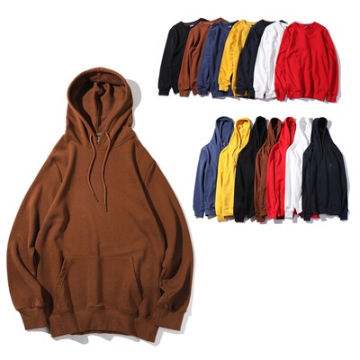 春秋冬季线圈青年口袋连帽外套