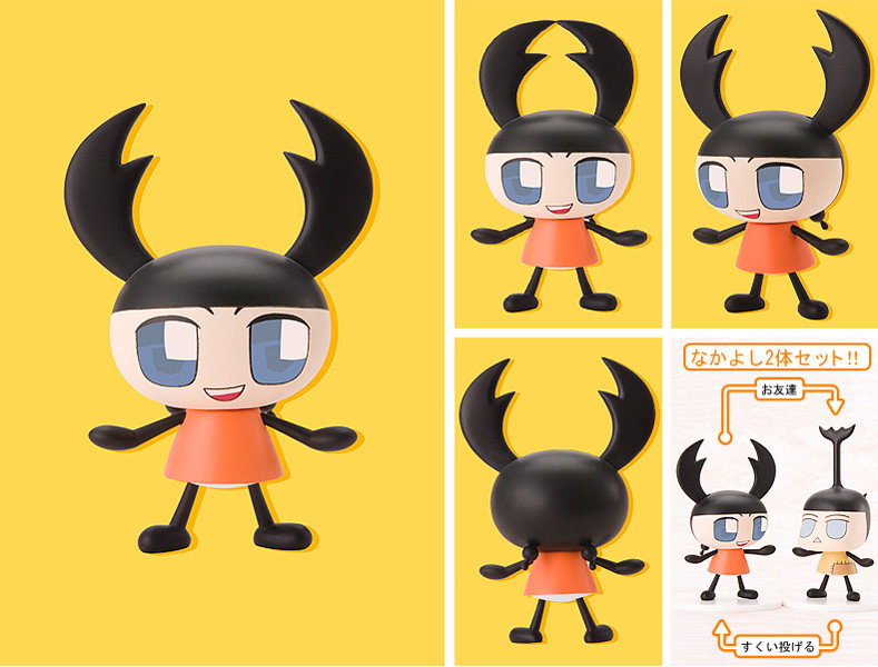 【孩仕宝】玩具模型 gsc粘土人 007 甲虫二人组 q版 可动 人偶