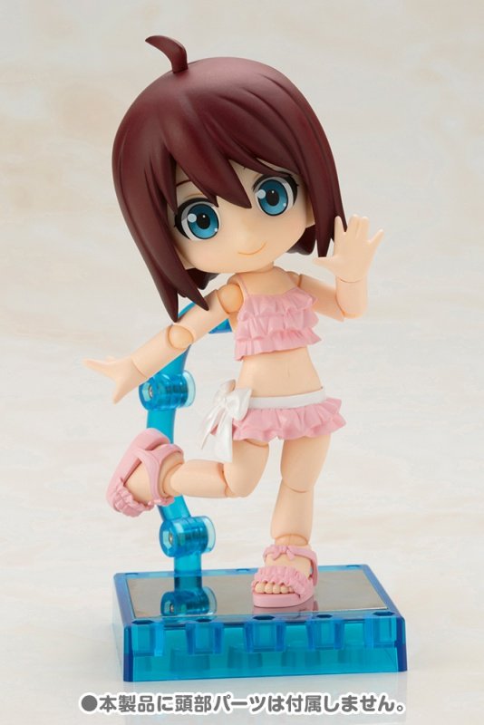 【孩是宝】玩具模型 寿屋限定 cu-poche extra 花边泳装 粉色 q版