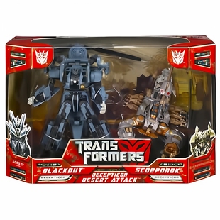 【孩仕宝】玩具模型 07电影版 变形金刚 眩晕 蝎子 萨克 撒克巨人