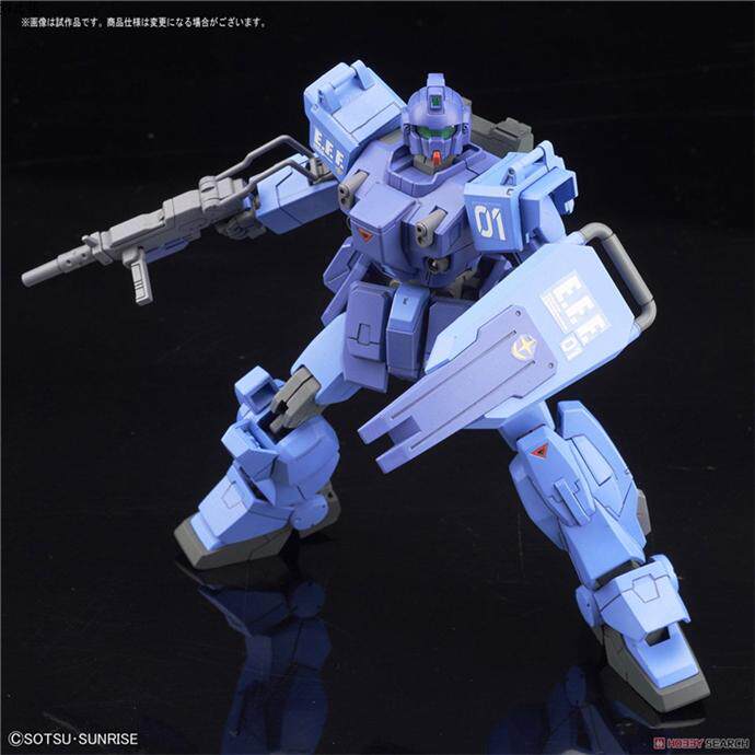 【孩仕宝】玩具模型 独角兽高达 hguc rx-79bd-1 蓝色命运 exam